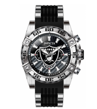 Load image into Gallery viewer, Invicta NFL Las Vegas Raiders Men&#39;s 52mm Carbon Fiber Chronograph Watch 41982-Klawk Watches
