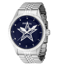 Load image into Gallery viewer, Invicta NFL Dallas Cowboys Men&#39;s 43mm Silver Stainless Quartz Watch 42397-Klawk Watches
