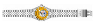 Invicta NFL Pittsburgh Steelers Men's 43mm Silver Stainless Quartz Watch 42415-Klawk Watches