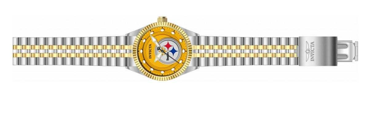 Invicta NFL Pittsburgh Steelers Men's 43mm Two-Tone Stainless