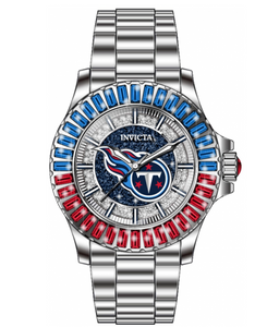Invicta NFL Tennessee Titans Lux Women's 38mm Crystals Glitz Quartz Watch 42672-Klawk Watches