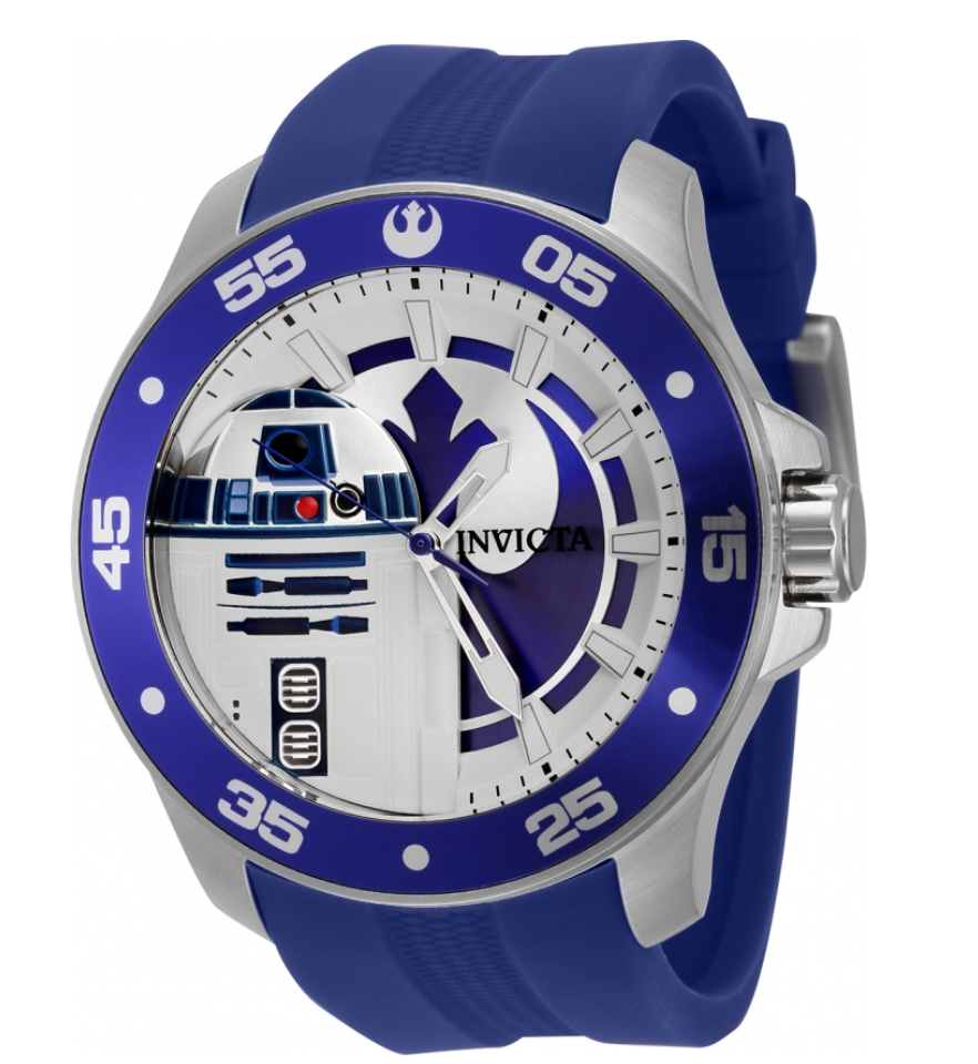 限定❗️訳あり❗️ INVICTA インビクタ スターウォーズ R2D2 Invicta Star Wars R2-D2 Men's 50mm Limited Edition Silicone
