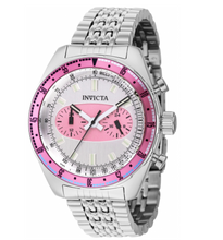 Load image into Gallery viewer, Invicta Speedway Monaco Men&#39;s 43mm Dual Time Pink Silver Stainless Watch 43097-Klawk Watches
