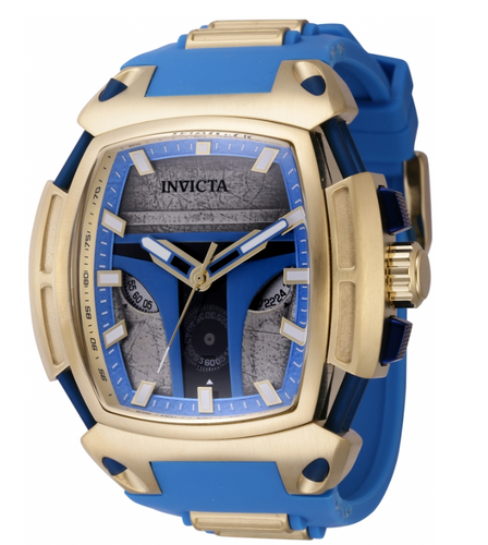 Invicta S1 Diablo Men's 53mm Star Wars Jango Fett Limited Ed Chrono Watch 43665-Klawk Watches