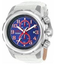 Load image into Gallery viewer, Invicta Pro Diver Men&#39;s 52mm White Leather Chronograph Watch 24079 RARE-Klawk Watches
