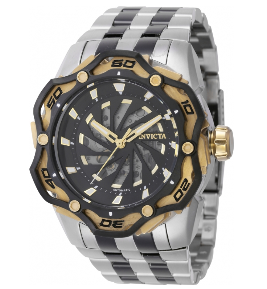 Invicta Ripsaw Automatic Men s 49mm Black Skeleton Dial Venom