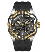 Load image into Gallery viewer, Invicta Ripsaw Automatic Men&#39;s 49mm Black Skeleton Dial Silicone Watch 44111-Klawk Watches
