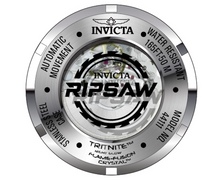 Load image into Gallery viewer, Invicta Ripsaw Automatic Men&#39;s 49mm Black Skeleton Dial Silicone Watch 44111-Klawk Watches
