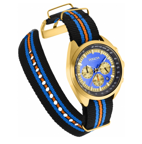 Invicta S1 Rally Racing Team 29990 Men's 45mm Nylon Strap Chronograph Watch-Klawk Watches