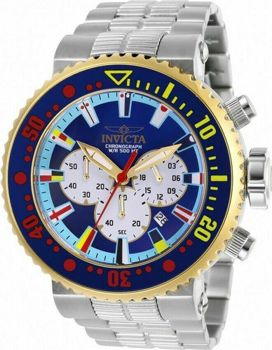 Invicta Pro Diver Men's 52mm Intercontinental Dial Chronograph Watch 27661-Klawk Watches