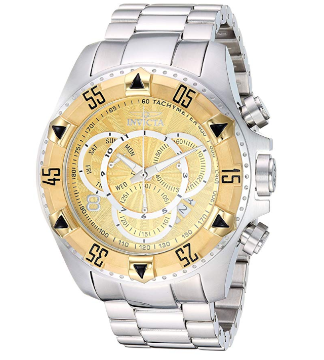 Invicta Excursion Touring Men's 52mm Gold Dial Z60 Swiss Chronograph Watch 29636-Klawk Watches