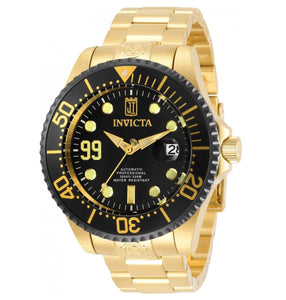 Invicta Pro Diver JT Limited Edition Automatic 30211 Men's Gold 47mm Watch-Klawk Watches