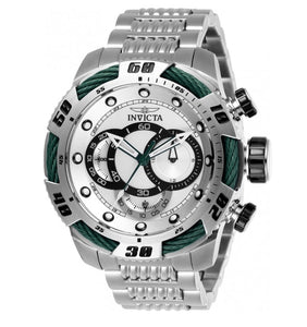 Invicta Speedway Viper Men's 50mm Green Accent Stainless Chronograph Watch 27059-Klawk Watches