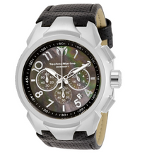 Load image into Gallery viewer, Technomarine Sea Men&#39;s 48mm Black Mother of Pearl Chronograph Watch TM-718001-Klawk Watches
