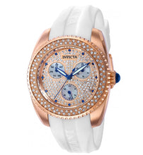 Load image into Gallery viewer, Invicta Angel Women&#39;s 38mm Pave Crystal Dial Multifunction Rose Gold Watch 37411-Klawk Watches
