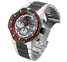 Load image into Gallery viewer, Invicta Bolt Red Carbon Fiber Men&#39;s 50mm Stainless Chronograph Watch 31179 RARE-Klawk Watches

