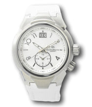 Load image into Gallery viewer, TechnoMarine Sea Dream Womens 42mm Dual-Time Faces White Leather Watch TM-716003-Klawk Watches
