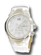 Load image into Gallery viewer, TechnoMarine Sea Dream Womens 42mm Dual-Time Faces White Leather Watch TM-716003-Klawk Watches
