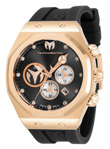 Technomarine Reef Sun Men's 45mm Rose Gold Crystal Chronograph Watch TM-520024-Klawk Watches
