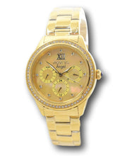 Load image into Gallery viewer, Invicta Angel Women&#39;s 37mm Gold Mother of Pearl Crystal Day / Date Watch 31262-Klawk Watches

