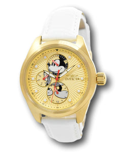 Invicta Disney Limited Edition Women's 38mm Gold Mickey Watch Band Set 34094-Klawk Watches