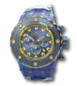 Invicta Subaqua BLUE LABEL Men's 52mm Anatomic Chronograph Watch 34264 Rare-Klawk Watches