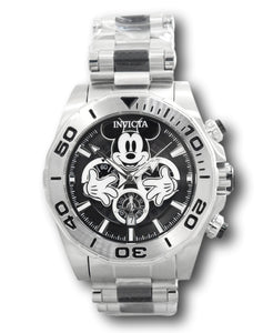 Invicta Disney Limited Edition Mickey Mouse Men's 48mm Black Chrono Watch 37808-Klawk Watches