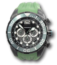 Load image into Gallery viewer, Invicta Pro Diver Men&#39;s 50mm Twisted Metal Dial Green Chronograph Watch 35551-Klawk Watches
