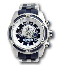 Load image into Gallery viewer, Invicta NFL Dallas Cowboys Men&#39;s 52mm Blue Carbon Fiber Chronograph Watch 41865-Klawk Watches
