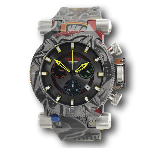 Invicta Coalition Forces Graffiti HydroPlated 51mm Swiss Chronograph Watch 26449-Klawk Watches