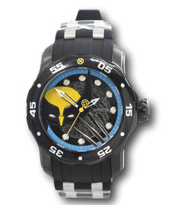 Invicta Marvel X-Men Men's 48mm Wolverine Limited Edition Quartz Watch 37372-Klawk Watches