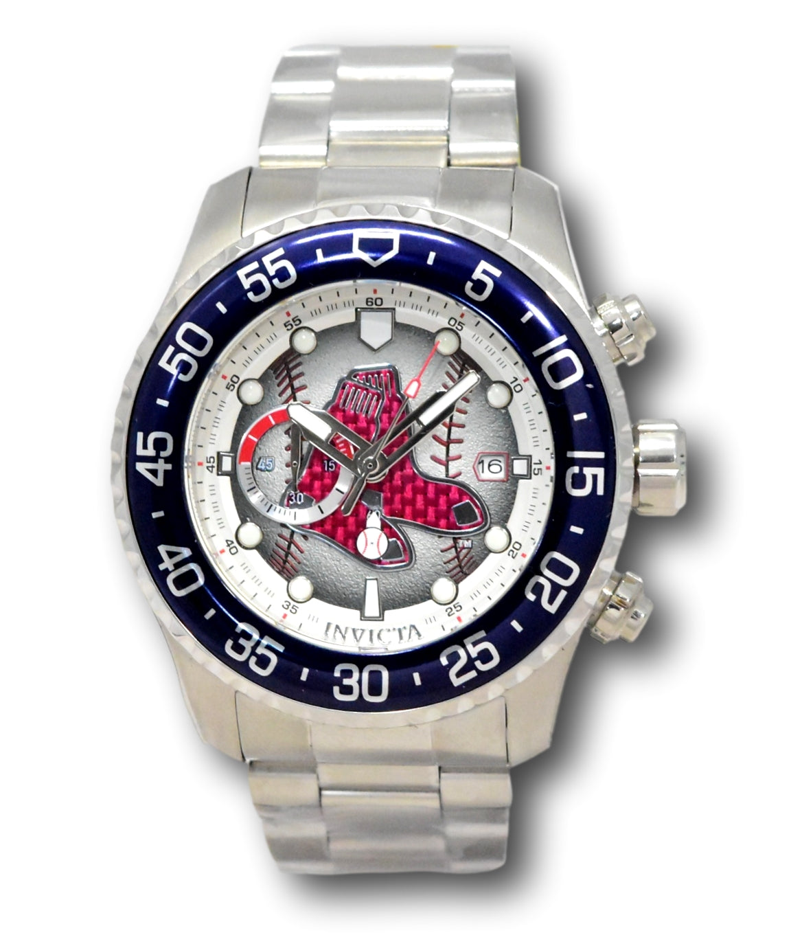 Boston Red Sox Navy Logo Silicone Apple Watch Band