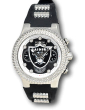 Load image into Gallery viewer, Invicta NFL Las Vegas Raiders Lady Women&#39;s 39mm Crystals Chronograph Watch 42753-Klawk Watches
