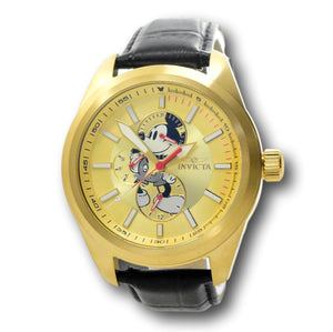 Invicta Disney Limited Edition Men's 46mm Gold Mickey Watch Band Set 34090-Klawk Watches