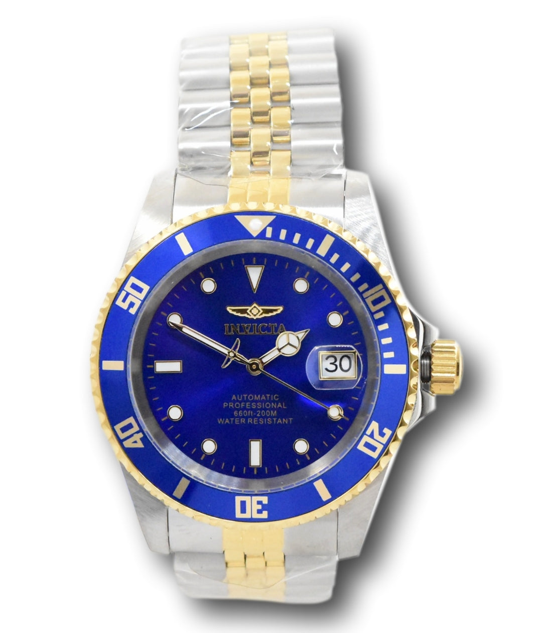 Invicta Pro Diver Automatic Men's 42mm Blue Dial Two-Tone