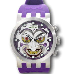 Invicta DC Comics Joker Men's 46mm Limited Edition Swiss Chronograph Watch 34610-Klawk Watches