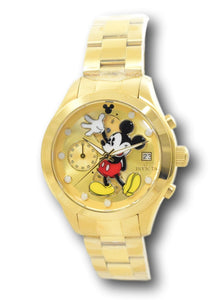 Invicta Disney Limited Edition Women's 40mm Gold Mickey Chronograph Watch 27399-Klawk Watches