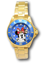 Load image into Gallery viewer, Invicta Disney Women&#39;s 36mm Blue Glitter Dial Minnie Limited Edition Watch 41340-Klawk Watches
