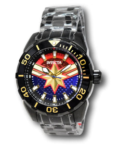 Invicta Captain Marvel Automatic Men's 50mm Limited Carbon Fiber Watch 43057-Klawk Watches