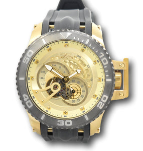 Invicta Pro Diver Scuba Automatic Men's 50mm Diamond Dial Gold Gray Watch 36112-Klawk Watches
