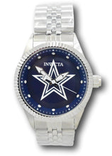 Load image into Gallery viewer, Invicta NFL Dallas Cowboys Men&#39;s 43mm Silver Stainless Quartz Watch 42397-Klawk Watches
