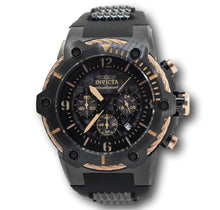 Load image into Gallery viewer, Invicta Bolt 25469 Men&#39;s Black &amp; Rose Gold Silicone Chronograph Watch 51.5mm-Klawk Watches
