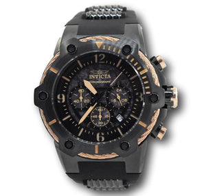 Black and rose gold invicta watch best sale