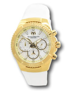 TechnoMarine Sea Manta Women's 40mm Mother of Pearl Chronograph Watch TM-220071-Klawk Watches