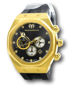 Technomarine Reef Sun Men's 45mm Gold Crystal Chronograph Watch TM-520022-Klawk Watches