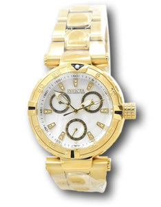 Invicta Subaqua Lux Women's 38mm .076 Ctw Diamonds MOP Dial Day/Date Watch 39228-Klawk Watches