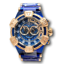 Load image into Gallery viewer, Invicta JT Carbon Fiber Men&#39;s 52mm Blue Rose Gold Swiss Chrono Watch 32835-Klawk Watches
