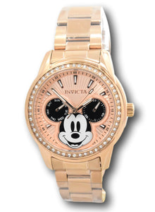 Invicta Disney Women's 38mm Mickey Mouse Limited Edition Crystals Watch 37825-Klawk Watches