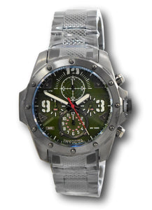 Invicta Coalition Forces Men's 42mm Mid Size Gunmetal Chronograph Watch 39362-Klawk Watches