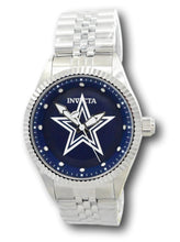 Load image into Gallery viewer, Invicta NFL Dallas Cowboys Men&#39;s 43mm Silver Stainless Quartz Watch 42397-Klawk Watches
